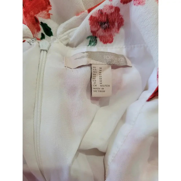 Forever 21 women's Contemporary Floral Print short Dress - medium - Picture 7 of 8
